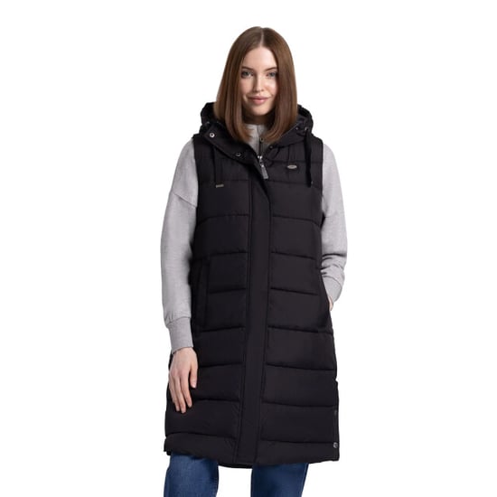 Trespass Womens/Ladies Leona Steppweste (Schwarz) - Image 4