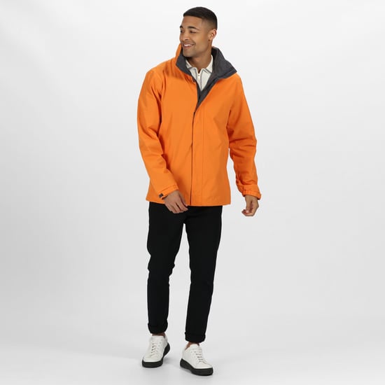 Regatta Herren Standout Ardmore Jacke, wasserdicht, winddicht (Orange/Grau) - Image 2