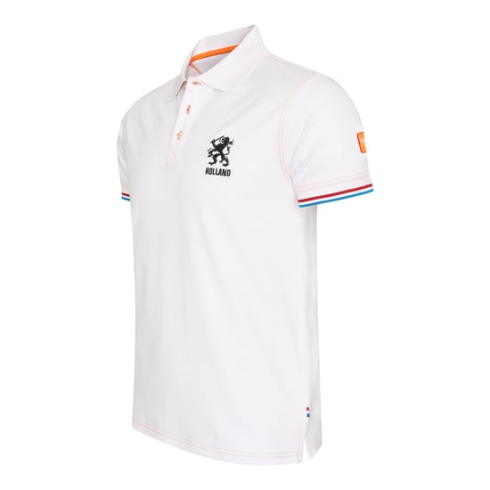 Herren-Poloshirt der Marke Cappuccino Italia. Die Poloshirts von Cappuccino Italia bestehen aus Baumwolle und Polyester und haben eine normale Passform. Die weiche Baumwolle sorgt für hohen Tragekomfort. Marke: Cappuccino ItaliaModellname: Dutch Lion Pol - Image 1