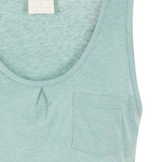 Trespass Damen Tanktop Fidget, ärmellos (Blaugrüner Nebel meliert) - Image 4