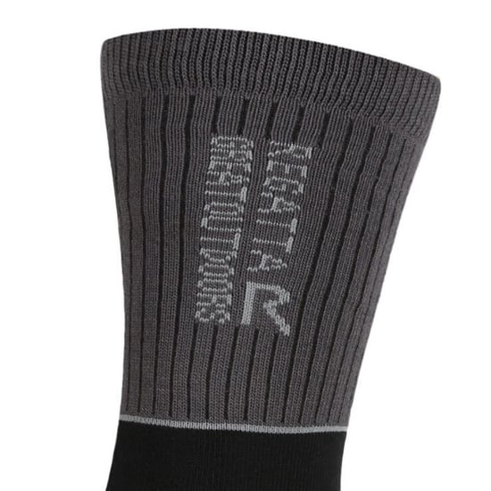 Regatta - Chaussettes SAMARIS SEASON - Homme (Noir / Gris foncé) - Image 2