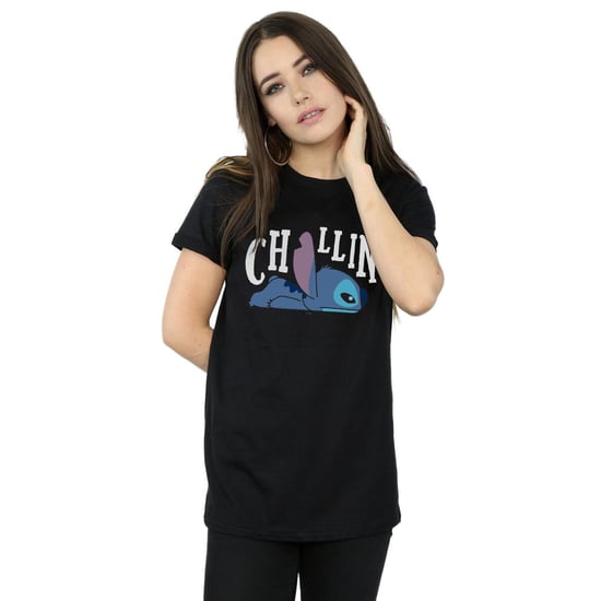 Disney - "Chillin" T-Shirt für Damen (Schwarz) - Image 2