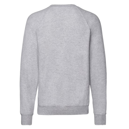 Fruit of the Loom - Sweatshirt für Herren/Damen Unisex Raglanärmel (Grau meliert) - Image 2