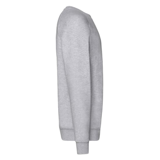 Fruit of the Loom - Sweatshirt für Herren/Damen Unisex Raglanärmel (Grau meliert) - Image 3