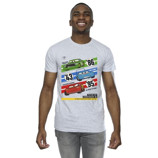 Disney - "Cars Piston Cup Champions" T-Shirt für Herren (Grau) - Image 2