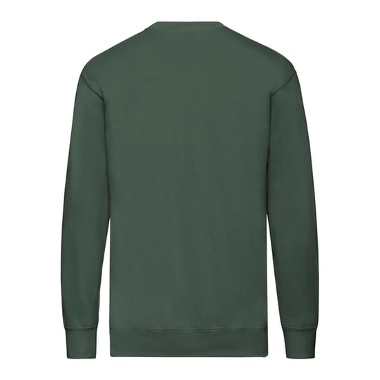 Fruit of the Loom - Sweatshirt für Herren/Damen Unisex angesetzte Ärmel (Flaschengrün) - Image 2