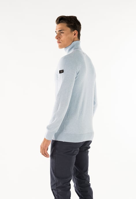 Herren-Pullover der Marke Presly & Sun. Der Pullover von Presly & Sun ist aus Bio-Baumwolle hergestellt und hat eine normale Passform. Die weiche Baumwolle sorgt für hohen Tragekomfort. Marke: Presly & SunModellname: Keith Turtle Neck Pullover Kategorie: - Image 3