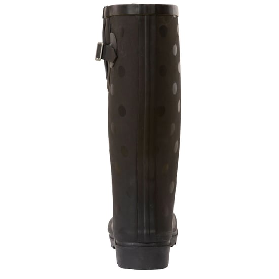 Trespass - Herren/Damen Unisex Gummistiefel "Elena", Punktemuster (Schwarz) - Image 2