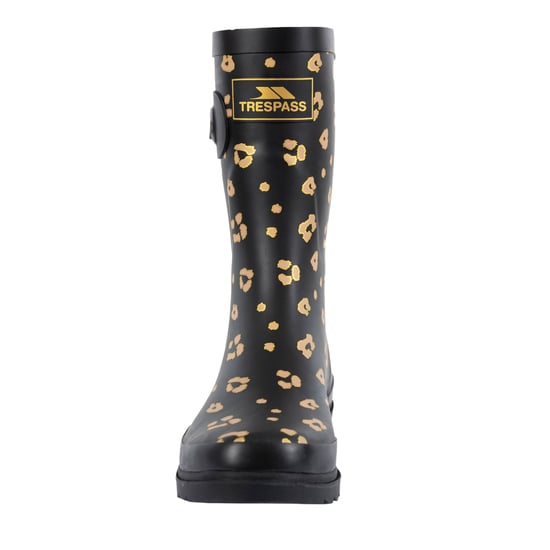 Trespass - Damen Gummistiefel "Celeste", bedruckt (Leopard) - Image 5