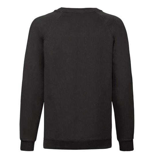 Fruit of the Loom - "Classic" Sweatshirt für Kinder Raglanärmel (Schwarz) - Image 2