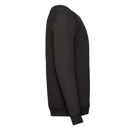 Fruit of the Loom - "Classic" Sweatshirt für Kinder Raglanärmel (Schwarz) - Image 3