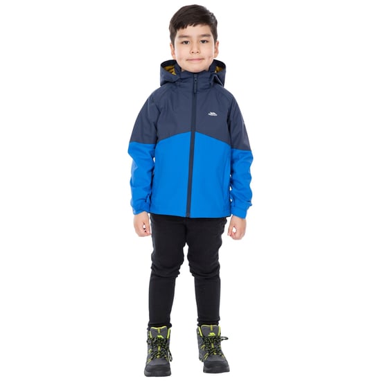 Trespass Kinder/Jungen Regenjacke Dexterous (Marineblau) - Image 3