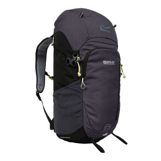 Regatta - Rucksack "Highton V2", 45l (Schwarz/Mittelgrau) - Image 3