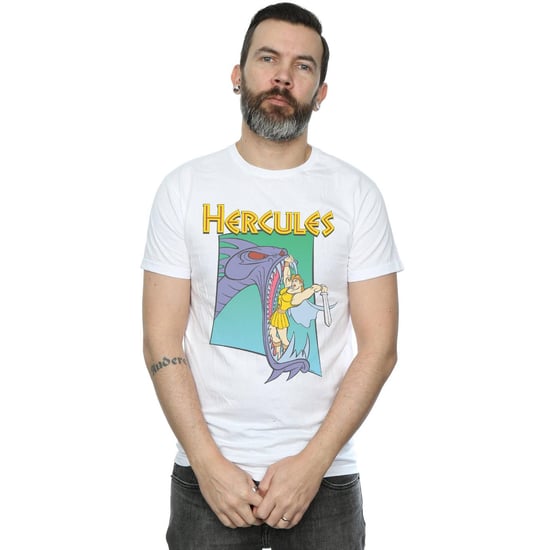 Disney - "Hercules Hydra Fight" T-Shirt für Herren (Weiß) - Image 2