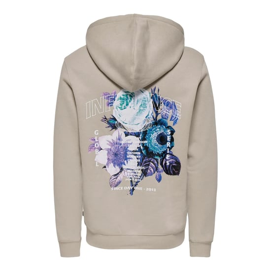 Herren-Kapuzenpulli von der Marke Only & Sons. Der Kapuzenpulli ist aus hochwertiger Baumwolle gefertigt und wunderbar angenehm zu tragen.  Marke: Only & SonsModellname: Keane Hoodie Kategorie: Herren-KapuzenpulloverMaterialien: Baumwolle, PolyesterFarbe: - Image 2