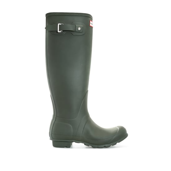 Hunter Original Tall Wellington Boots für Damen in oliv - Image 1