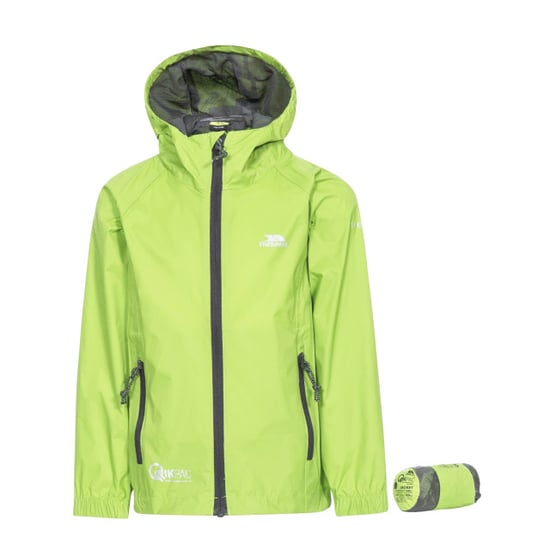 Trespass Childrens/Kids Qikpac Waterproof Packaway Jacket - Image 3