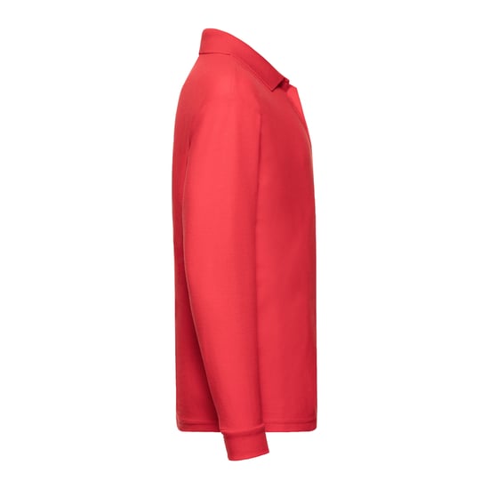 Fruit of the Loom - Poloshirt für Kinder Langärmlig (Rot) - Image 3