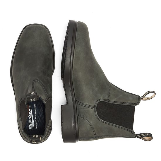 Blundstone Chelsea Dress Rustic Herren Stiefel Schwarz - Image 6