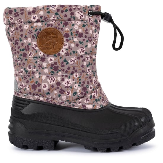 Trespass Childrens/Kids Remy Ditsy Print Schneestiefel (Braun/Schwarz) - Image 4
