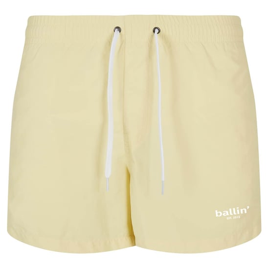 Ballin Est. 2013 Zwembroeken Kleines Logo Zwembroek Gelb - Image 1