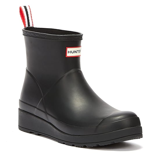 Hunter Original Play Short Womens Schwarz Wellies - Image 2