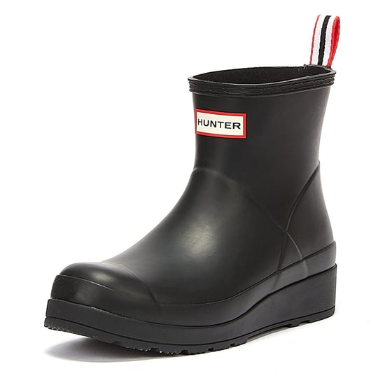 Hunter Original Play Short Womens Schwarz Wellies - Image 3