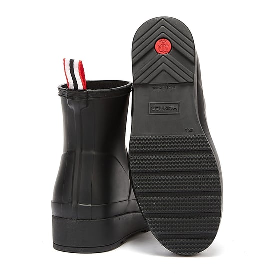 Hunter Original Play Short Womens Schwarz Wellies - Image 4