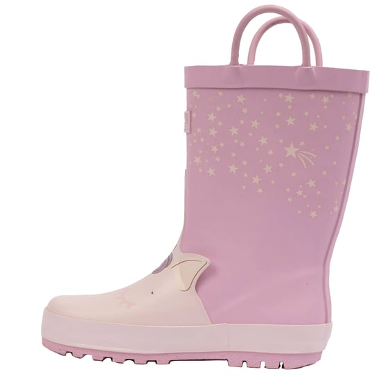 Trespass - Kinder Gummistiefel "Character", Einhorn (Violett/Beige) - Image 3