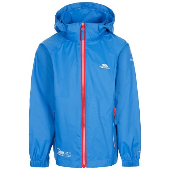 Trespass - Coupe-vent pliable QIKPAC - Unisexe (Bleu) - Image 1