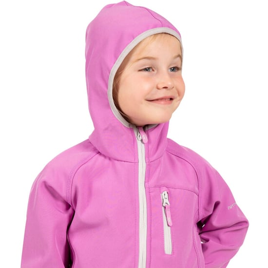 Trespass Childrens/Kids Kian Softshell Jacke (Deep Pink) - Image 3