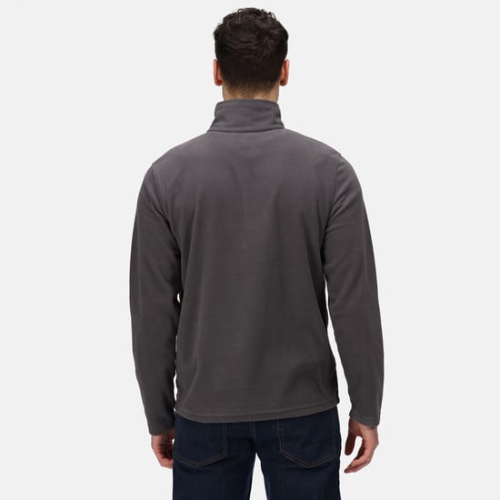 Regatta Herren Fleece-Top mit Reißverschluss bis zur Brust (Dunkelgrau) - Image 2
