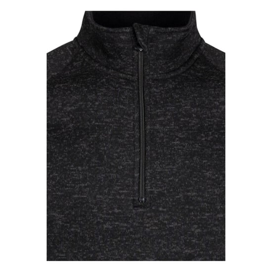 Trespass - "Corsham" Fleece-Oberteil mit halbem Reißverschluss für Herren (Schwarz) - Image 4