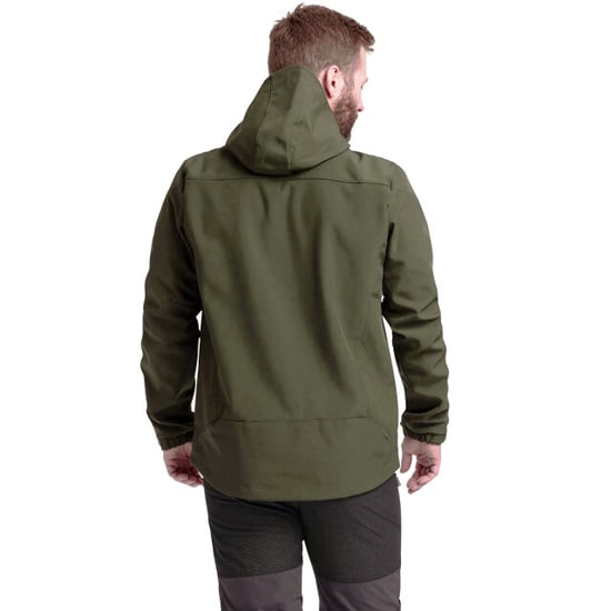 Trespass Mens Marlon Soft Shell Jacke (Efeu) - Image 3