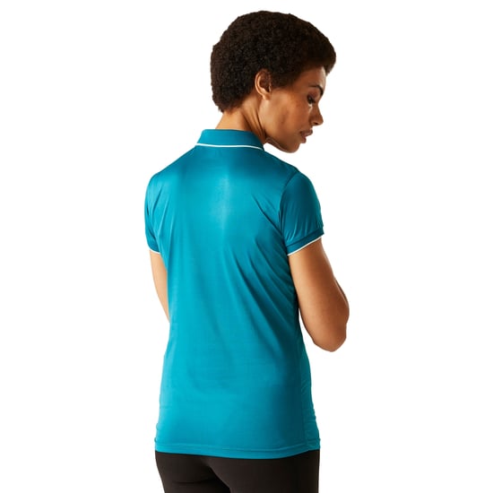 Regatta - "Remex II" Poloshirt für Damen (Pfauenblau unifarben) - Image 2