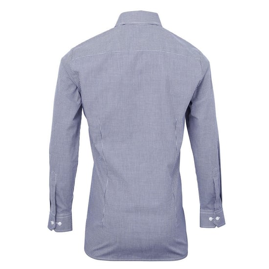 Premier - "Gingham" Hemd für Herren Langärmlig () - Image 2
