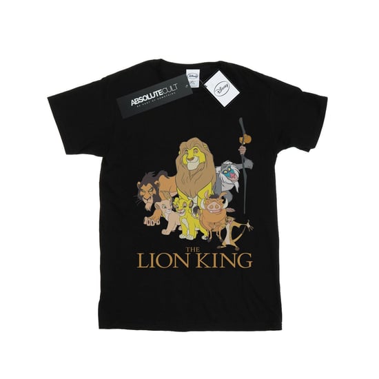 Disney Herren Der König der Löwen Gruppen-T-Shirt (Schwarz) - Image 1