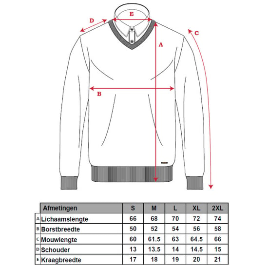 Cappuccino Italia Mock Pullover für Herren. Der Mock Pullover besteht aus 50% Baumwolle und 50% Acryl und hat eine normale Passform. Der Pullover hat einen Hemdkragen, der an den Pullover angenäht ist.  Marke: Cappuccino ItaliaModellname: Mock Pullover (m - Image 2
