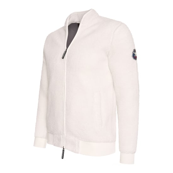 Cappuccino Italia Weste für Herren. Die Weste ist aus hochwertigem Polyester gefertigt und hat eine normale Passform. Marke: Cappuccino ItaliaModellname: Sherpa FleeceKategorie: HerrenwesteMaterialien: PolyesterFarbe: weiß - Image 1
