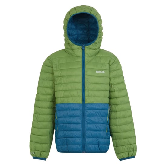 Regatta - "Hillpack II" Steppjacke für Kinder (Pikantgrün/Leuchtend Blau) - Image 1