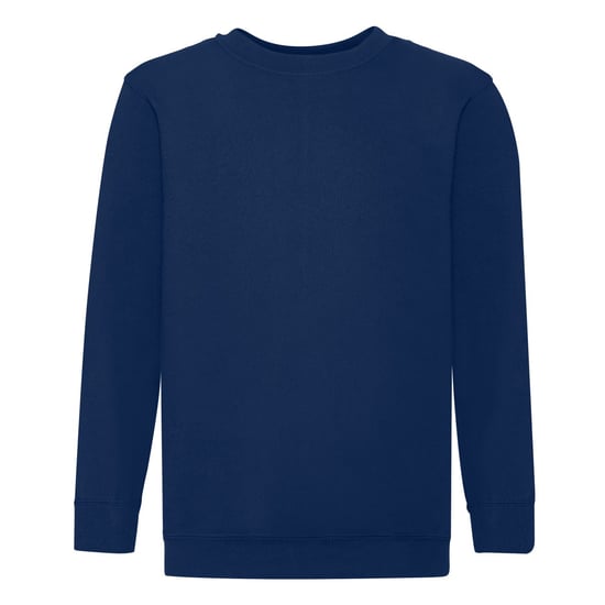 Fruit of the Loom - "Premium" Sweatshirt für Kinder angesetzte Ärmel (Marineblau) - Image 1