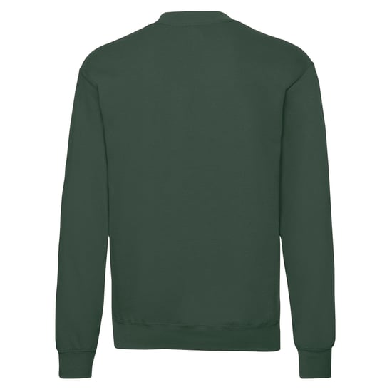 Fruit of the Loom - "Classic" Sweatshirt für Herren/Damen Unisex angesetzte Ärmel (Flaschengrün) - Image 2