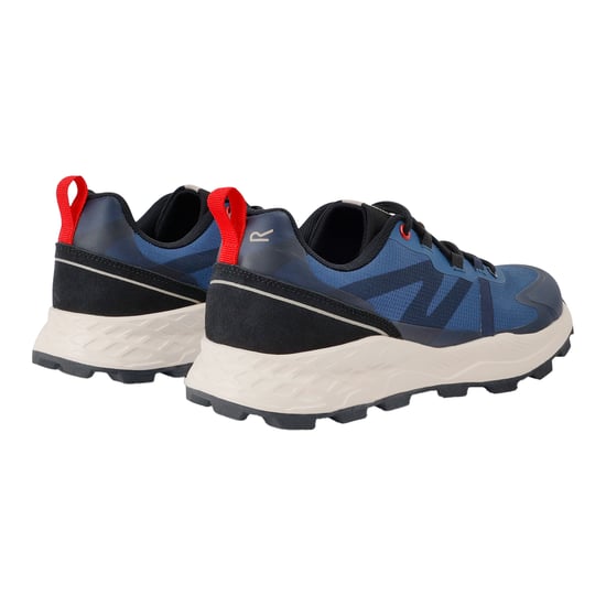 Regatta - Herren Sneaker "Leighton" (Dunkles Jeansblau/Mohnrot) - Image 2