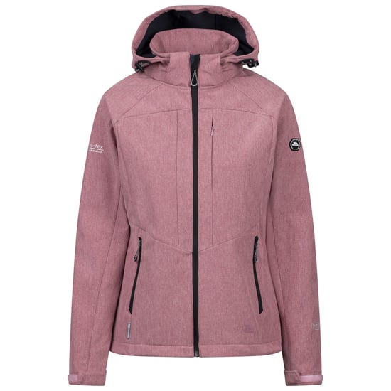 Trespass - "Fryatt" Softshelljacke für Damen (Helle Maulbeere meliert) - Image 1