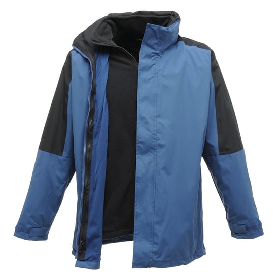 Regatta Herren Defender III 3-in-1 wasserdichte winddichte Jacke / Performance Jacke (Royal Blue/Navy) - Image 3