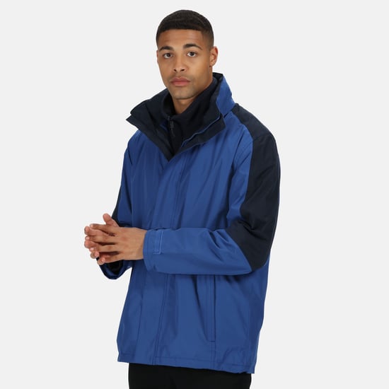 Regatta Herren Defender III 3-in-1 wasserdichte winddichte Jacke / Performance Jacke (Royal Blue/Navy) - Image 4