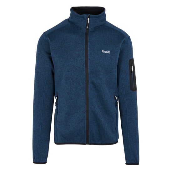 Regatta - "Newhill" Fleecejacke Durchgehender Reißverschluss für Herren (Dunkel-Jeansblau) - Image 1