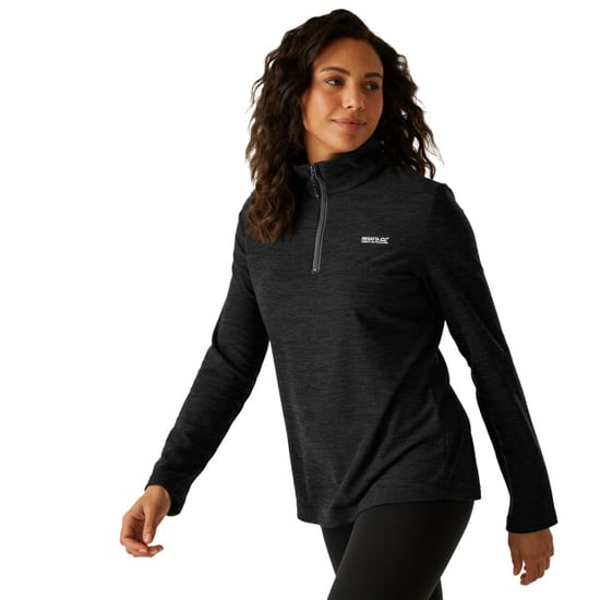 Regatta Great Outdoors Damen Fleece-Top Montes mit 1/4-Reißverschluss (Mittelgrau/Asche) - Image 4