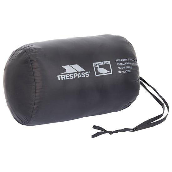 Trespass Mens Whitman II Down Jacket (Schwarz/Rost) - Image 3