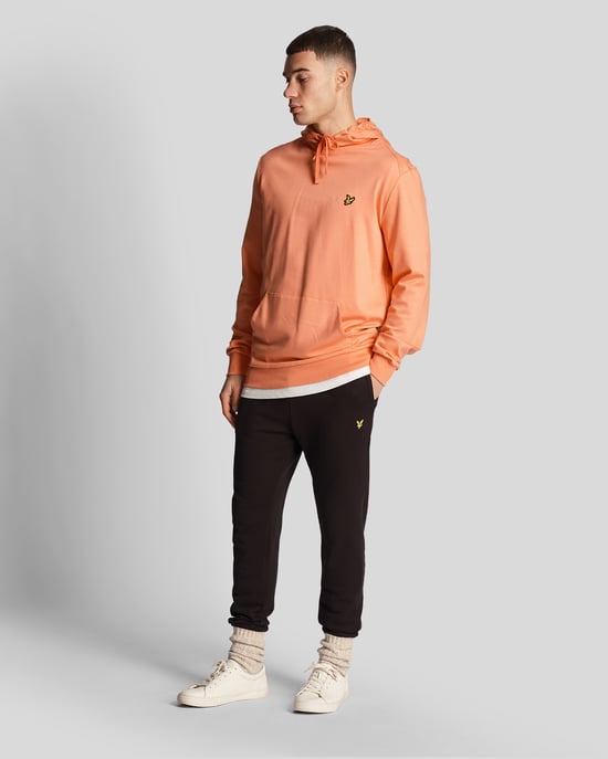 Lyle & Scott Sports Fly Fleece Hoodie für Herren in Orange - Image 2